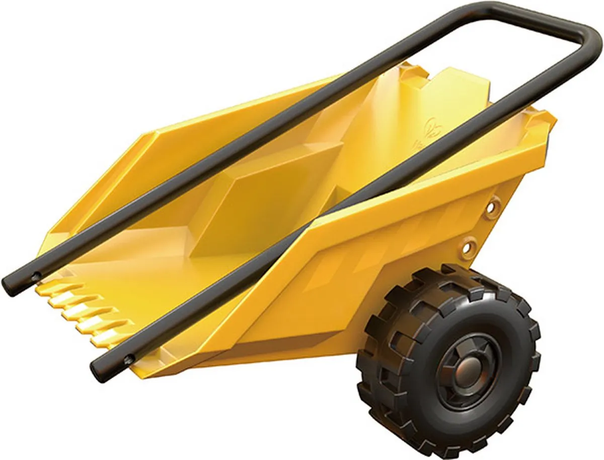 Hape Zandschep en Emmer Dumperwagen Set - Geel