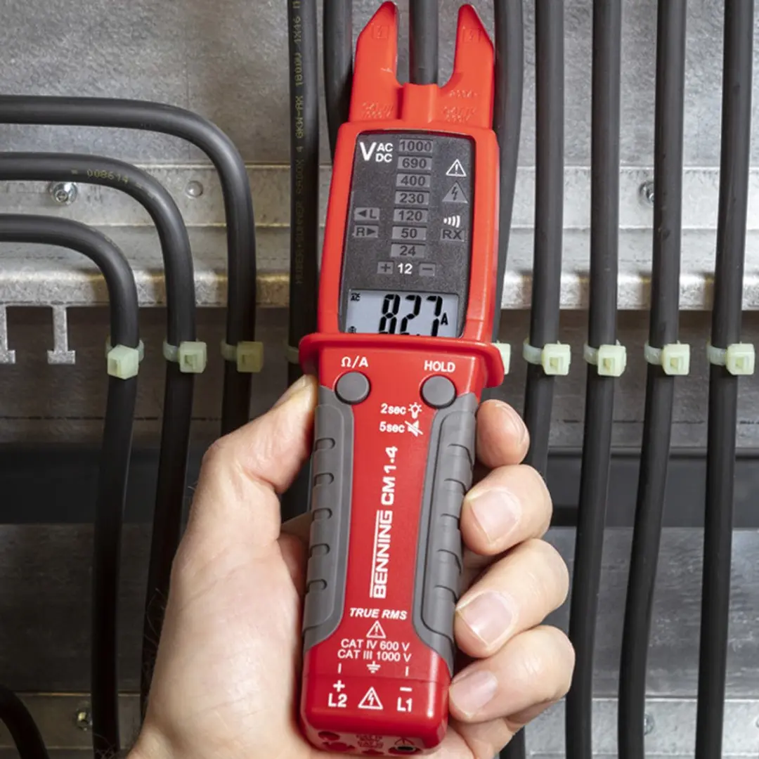 Benning Stroomtang Multimeter CM 1-4 44686 - 0,1-200A AC