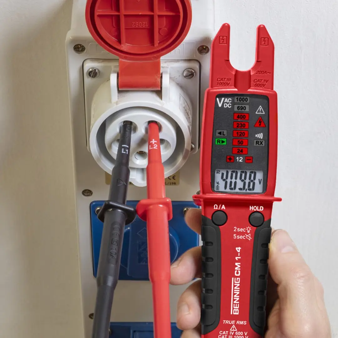 Benning Stroomtang Multimeter CM 1-4 44686 - 0,1-200A AC