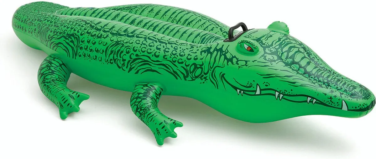 Intex Opblaasbare Krokodil Ride-on 168x86cm