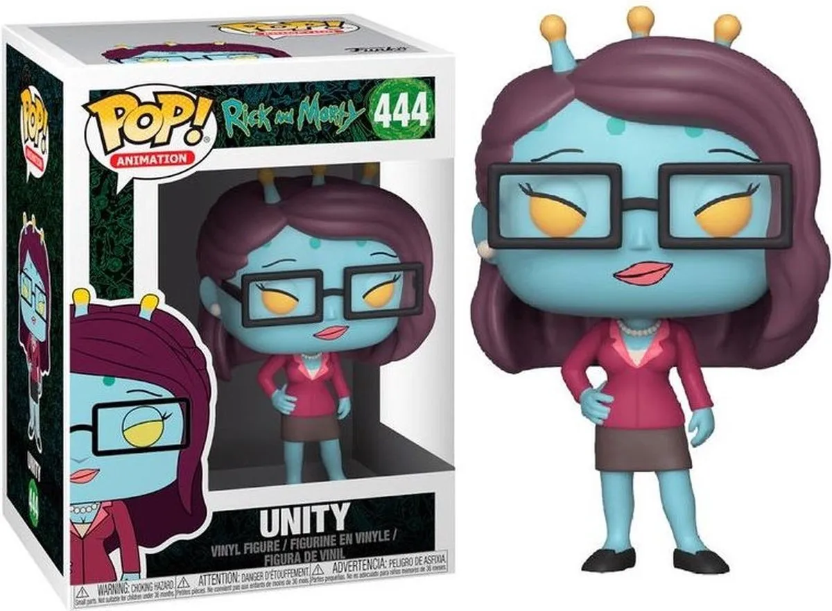 Funko Pop! Rick and Morty Unity Vinyl Figure 35595 - 10cm - Multi