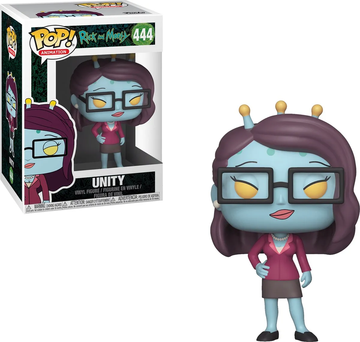 Funko Pop! Rick and Morty Unity Vinyl Figure 35595 - 10cm - Multi