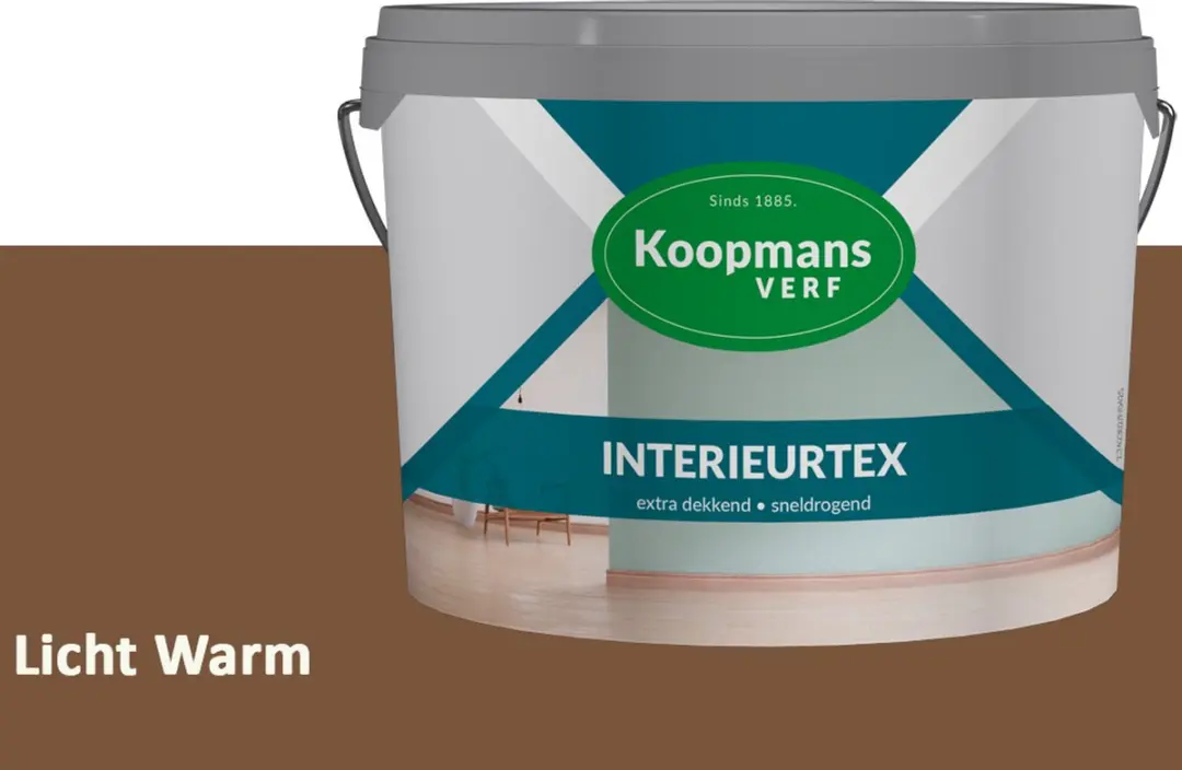 Koopmans Interieurtex Matte Muurverf Licht Warm 10L
