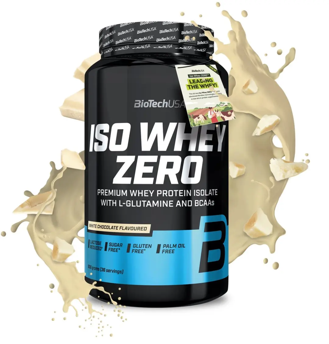 BioTechUSA Iso Whey Zero 908g Witte Chocolade