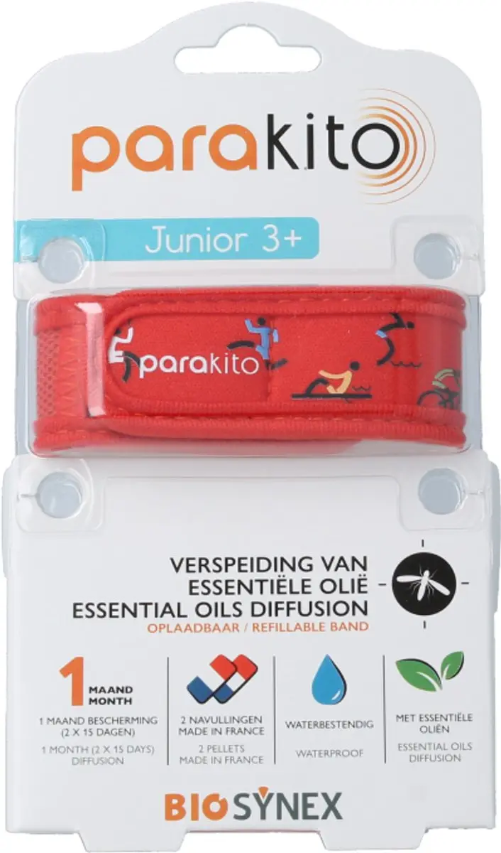 Parakito Anti-Muggen Armband Kinderen