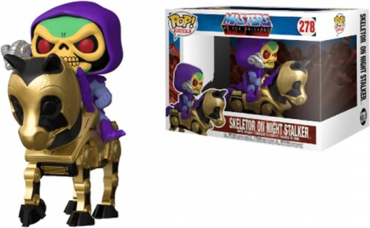 Funko POP! Masters of the Universe Skeletor met Night Stalker - Multicolor
