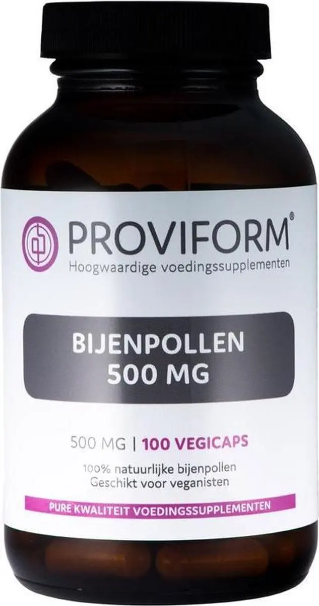 Proviform Bijenpollen 500mg Capsules - 100 Stuks