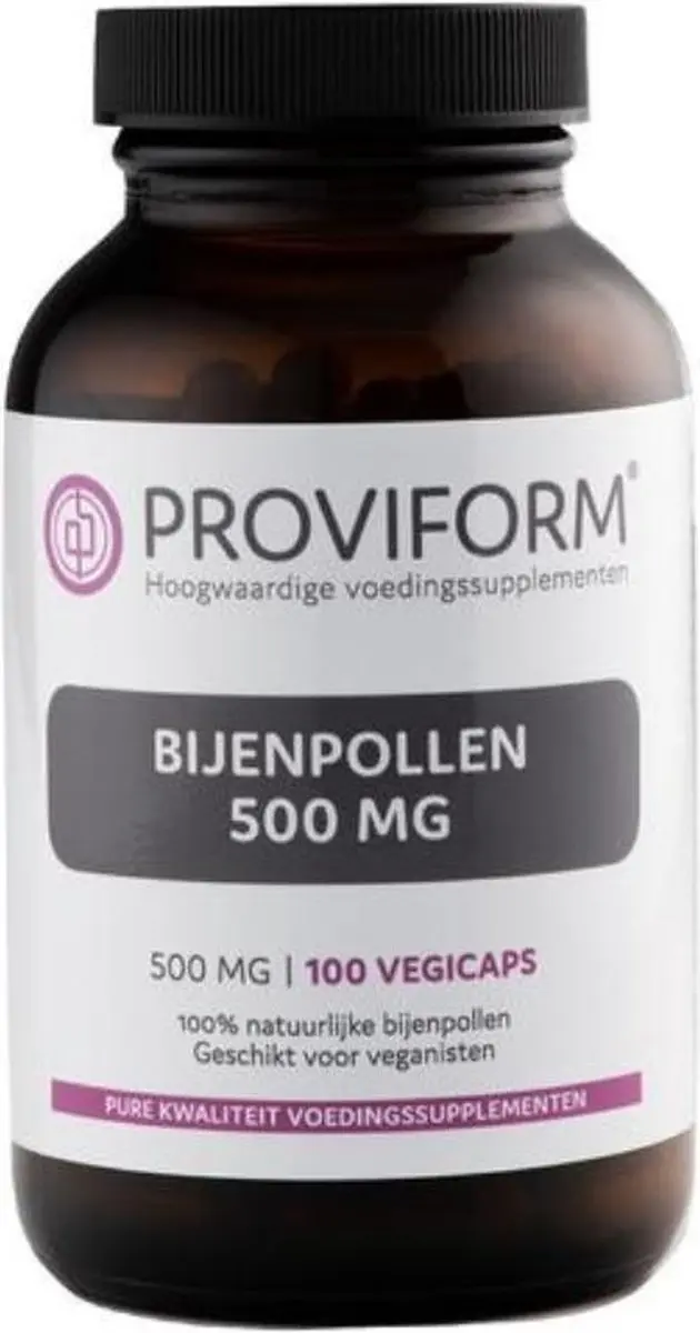 Proviform Bijenpollen 500mg Capsules - 100 Stuks