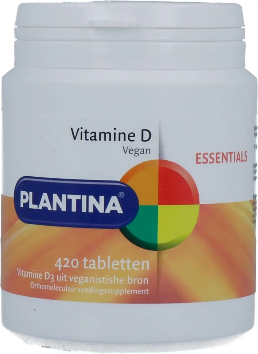 Plantina Vitamine D Vegan 420 Tabletten