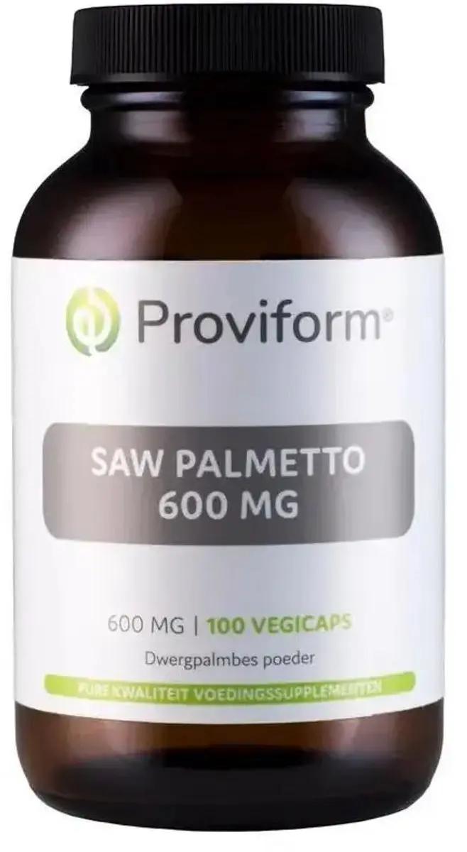 Proviform Saw Palmetto 600mg 100 Capsules