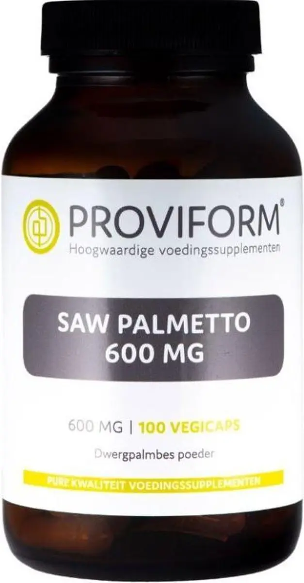 Proviform Saw Palmetto 600mg 100 Capsules