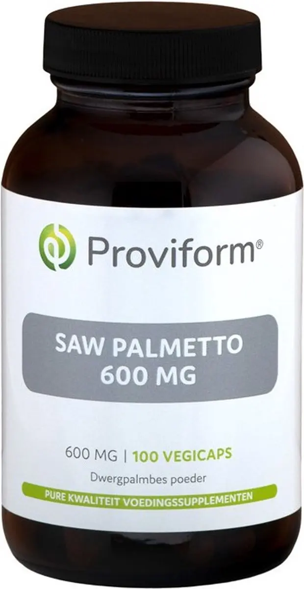 Proviform Saw Palmetto 600mg 100 Capsules