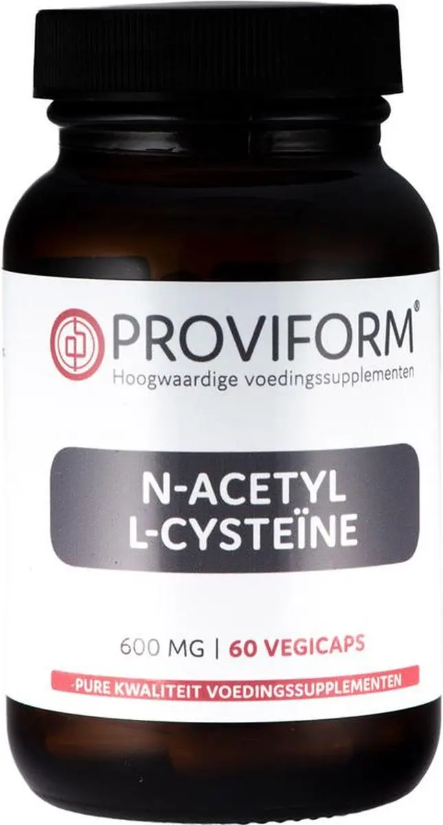 Proviform N-Acetyl L-Cysteine 600mg 60 Vegetarische Capsules