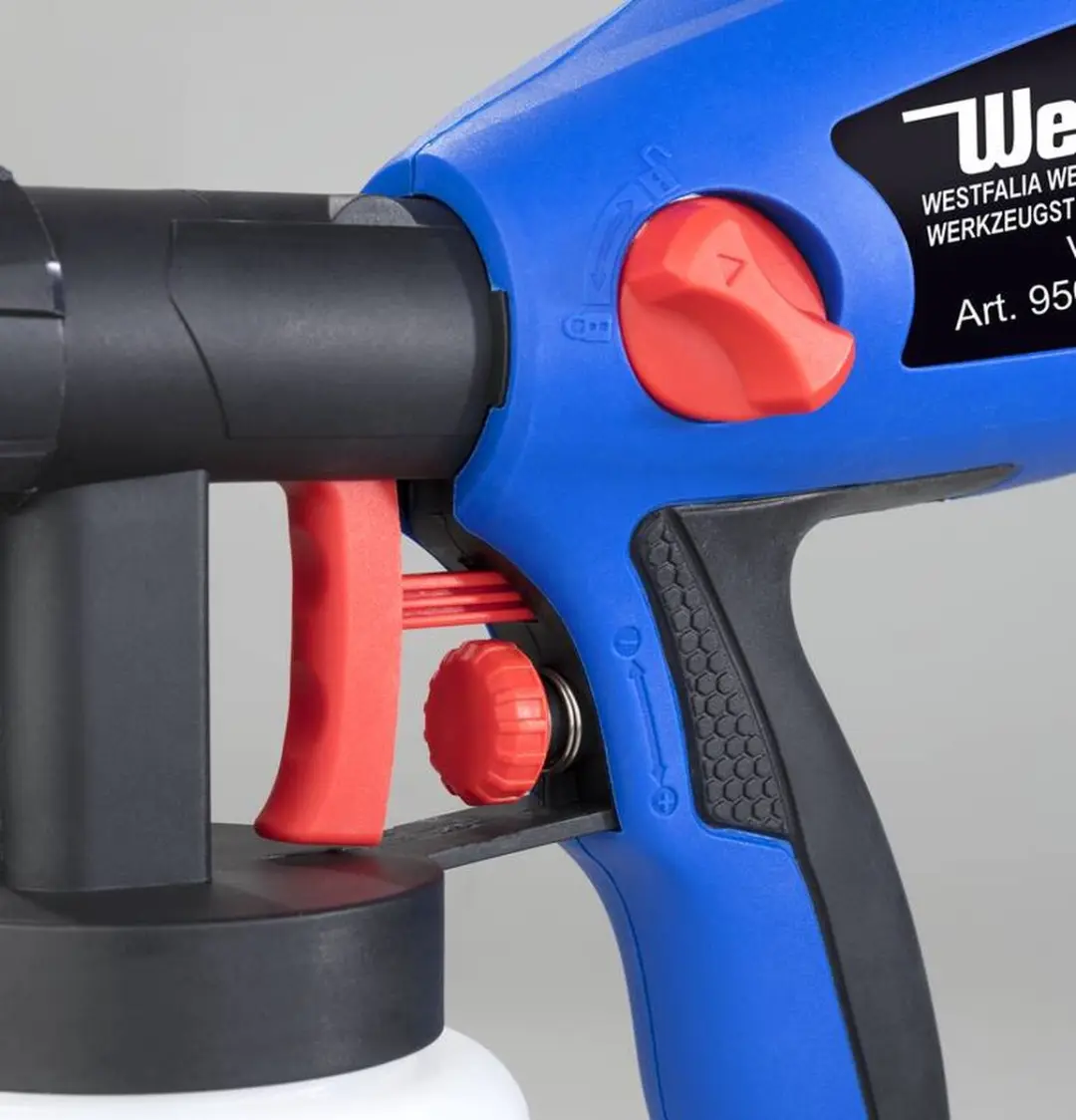 Westfalia WFSP400 Verfspuitpistool 400W - Blauw/Zwart