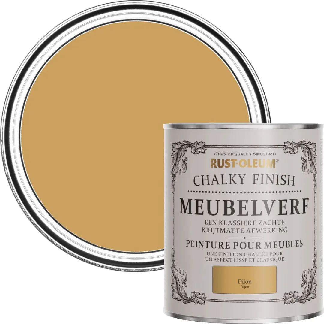 Rust-Oleum Geel Dijon Meubelverf 750ml