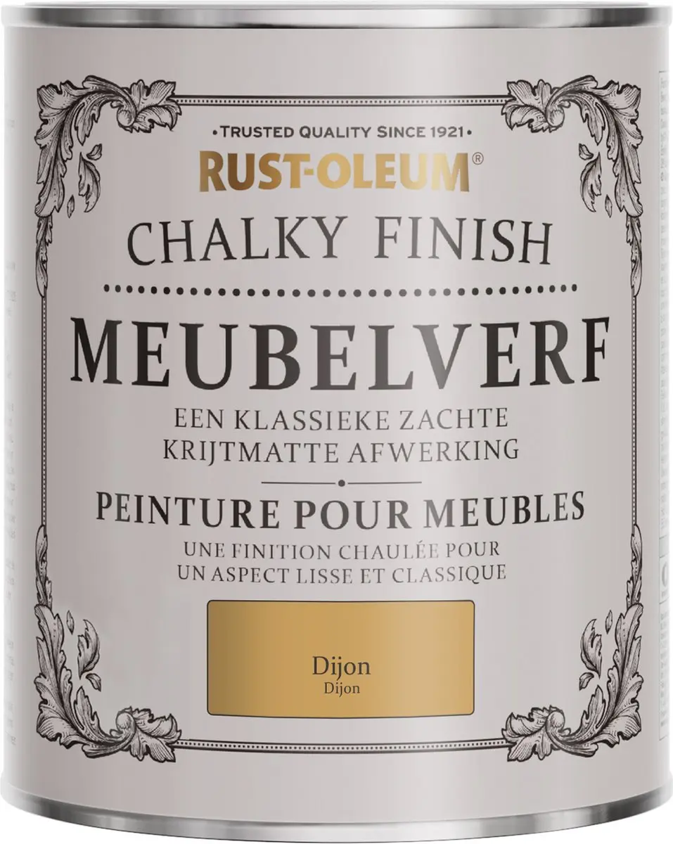 Rust-Oleum Geel Dijon Meubelverf 750ml