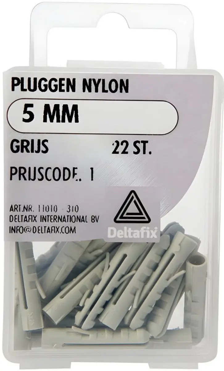 Deltafix Pluggen 7mm Nylon 6.6