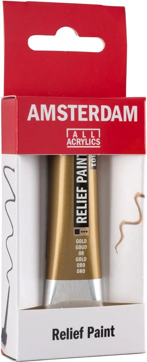 Royal Talens Relief Paint 801 Goud 20ml