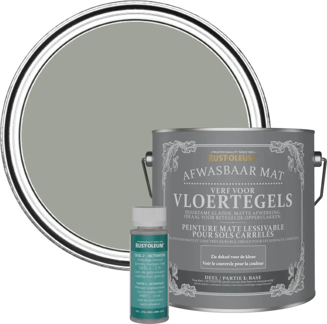 Rust-Oleum Theeblad Vloertegelverf 2,5L