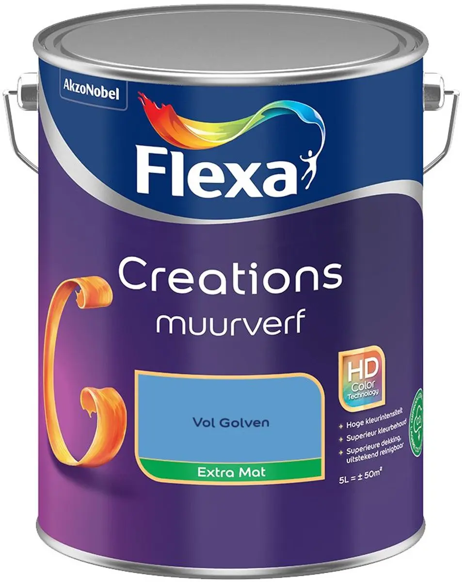 Flexa Creations Muurverf Extra Mat Vol Golven