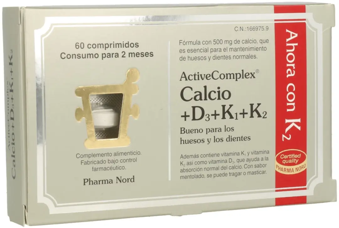 Pharma Nord - Bio Calcium + D3 + K1 +K2 - 60 Tabletten