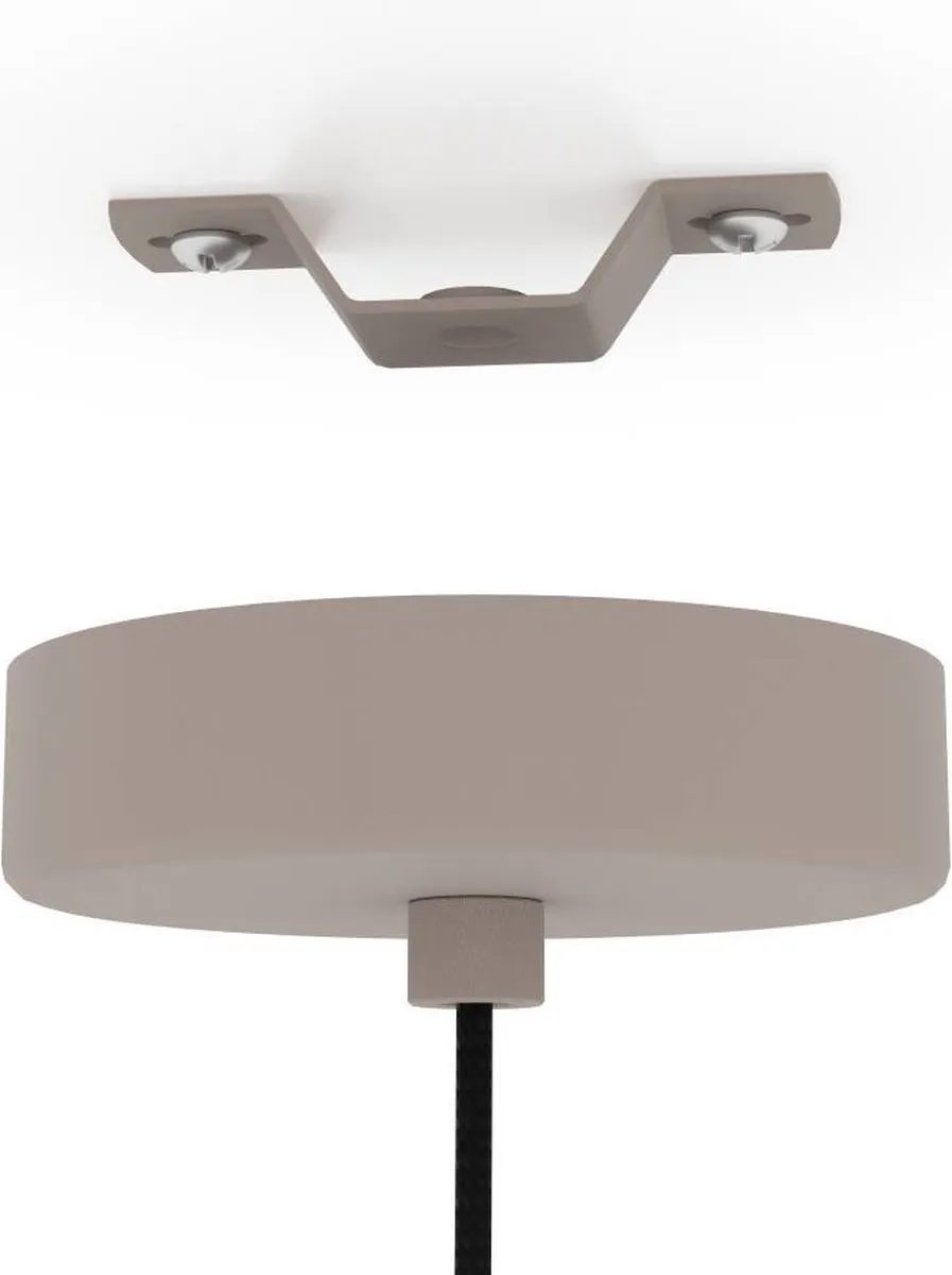 Eglo Cominio Hanglamp Ø18,5cm - Zandkleur/Taupe