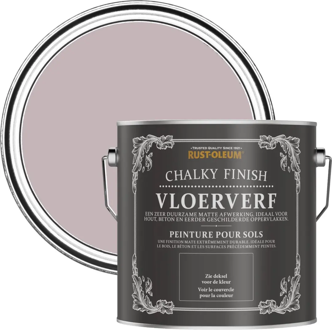 Rust-Oleum Paars Vloerverf Lilac Wine 2,5L