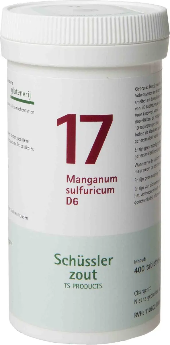 Pfluger Schussler Zout nr 17 Manganum Sulfuric D6