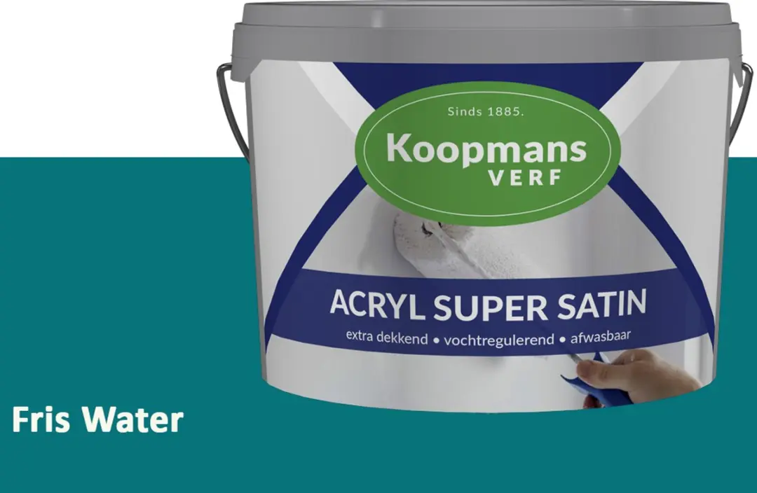 Koopmans Acryl Super Satin Zijdeglans Muurverf 2,5L