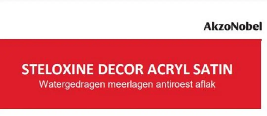 Trimetal Steloxine Decor Acryl Satin 2.5L - Antiroestverf RAL 9010
