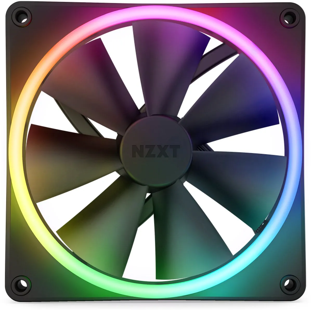 NZXT F140 RGB Duo Ventilatoren - 2x 140mm - Zwart