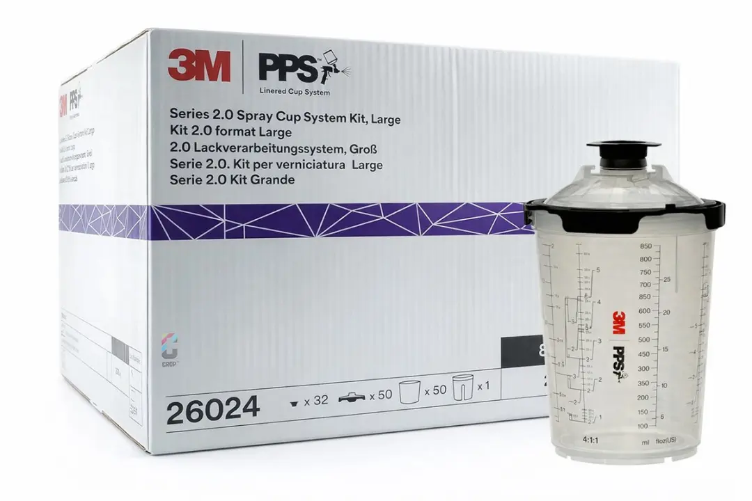 3M PPS 2.0 Kit 26740 - 850ml - 50 Stuks - Meerkleurig