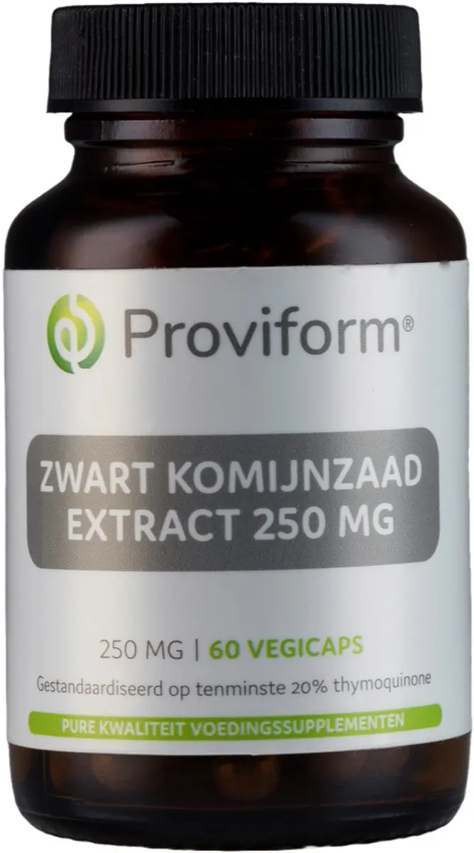 Proviform Zwart Komijnzaad 250mg Capsules - 60 Stuks
