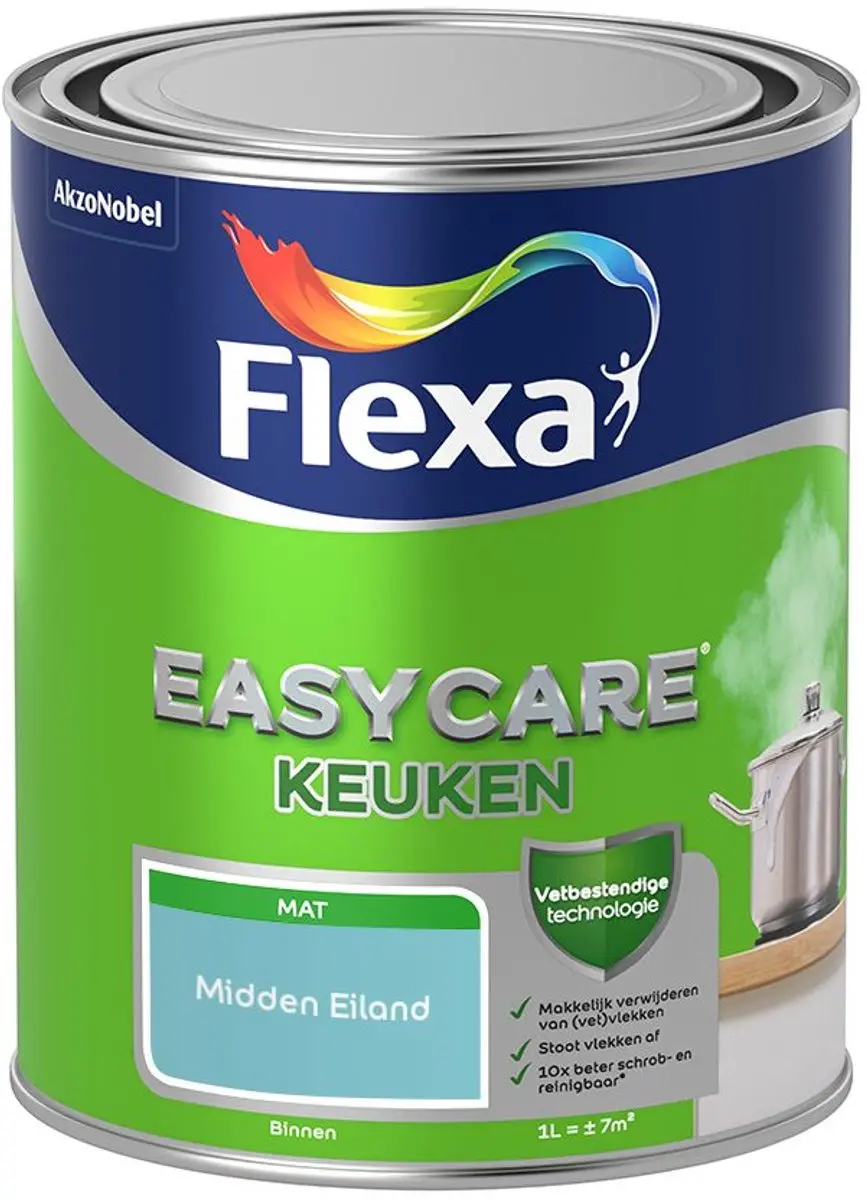 Flexa Easycare Keuken Midden Eiland Mengverf 1L