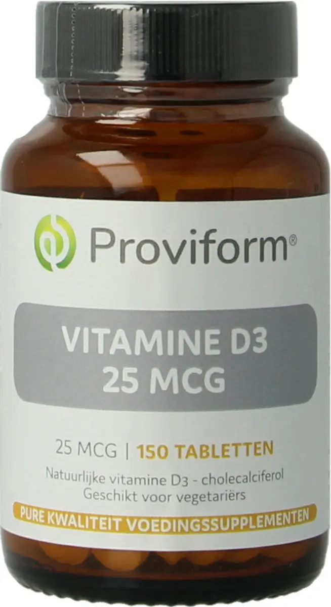 Proviform Vitamine D3 25 MCG - 150 tabletten