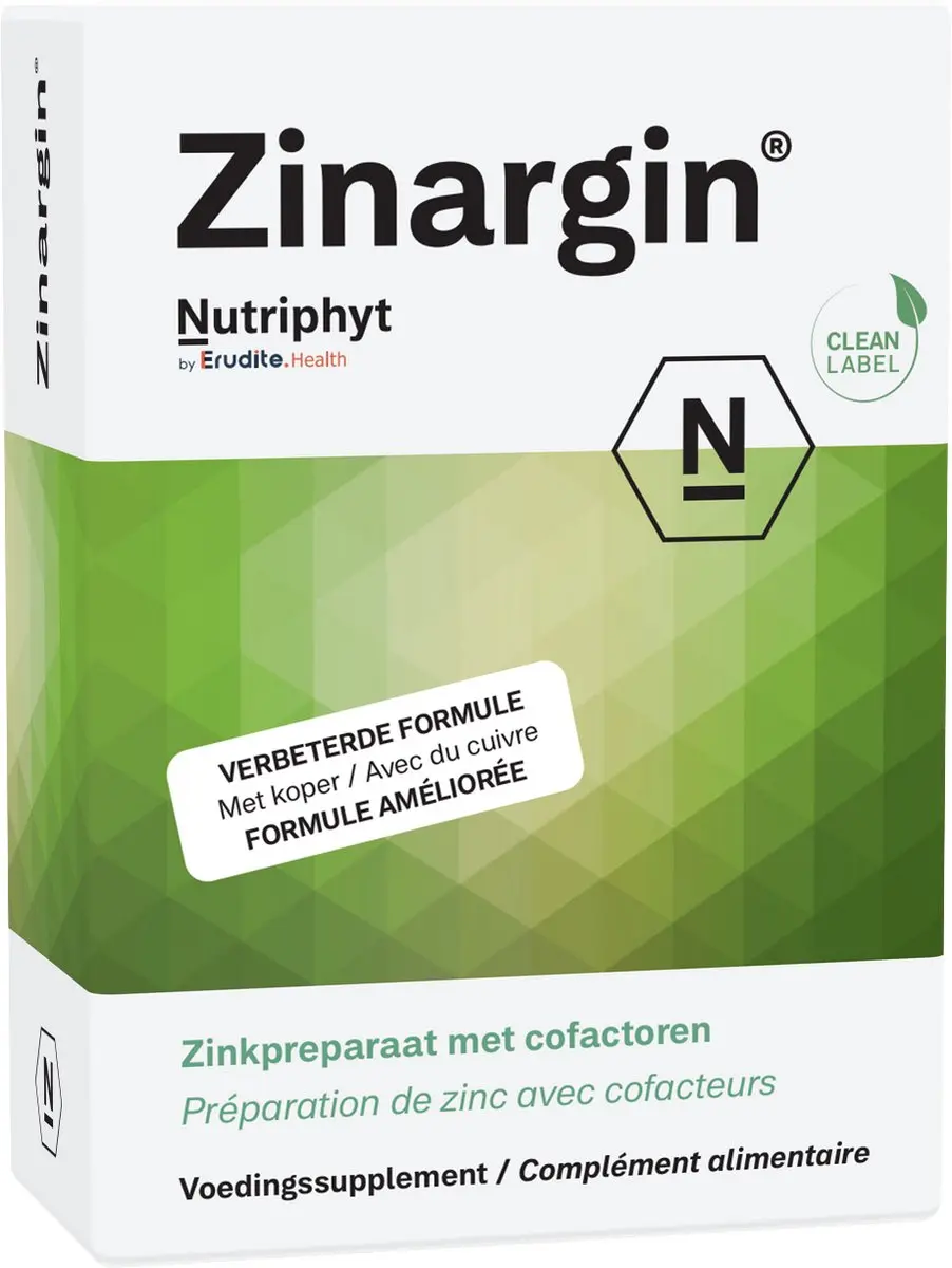 Nutriphyt Zinargin 60 Tabletten