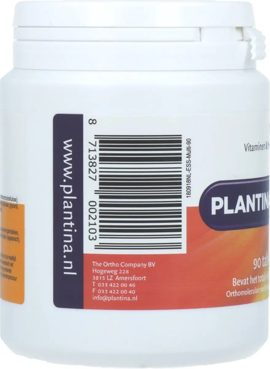 Plantina Fit Multi Vit. Tabl