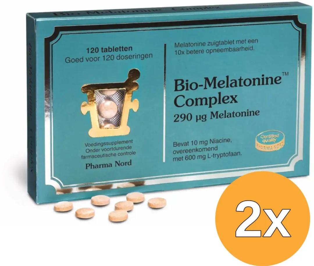 Pharma Nord Bio-Melatonine Complex - 2x120 Zuigtabletten