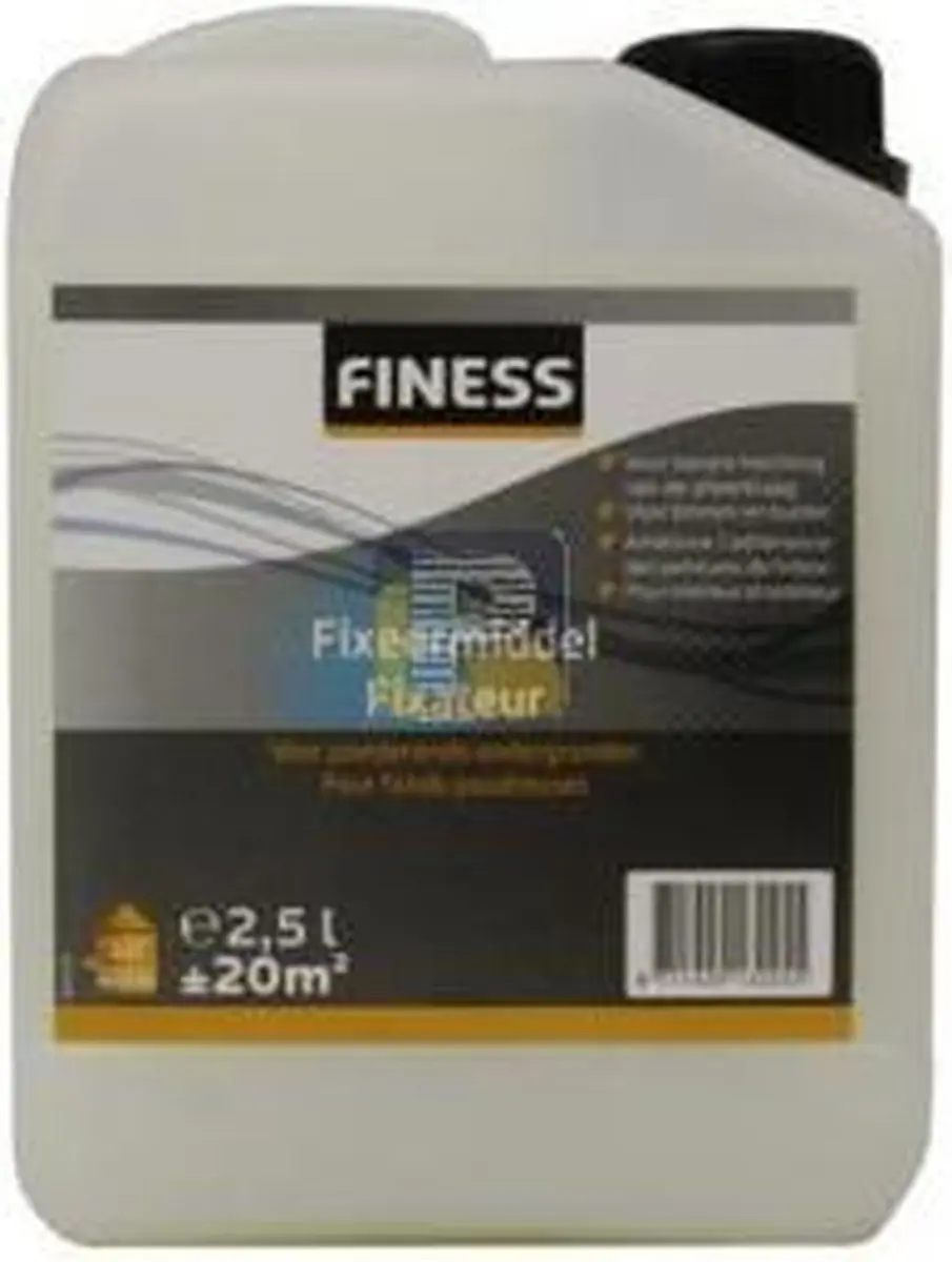 Finess fixeermiddel kleurloos (a 2,5 ltr)