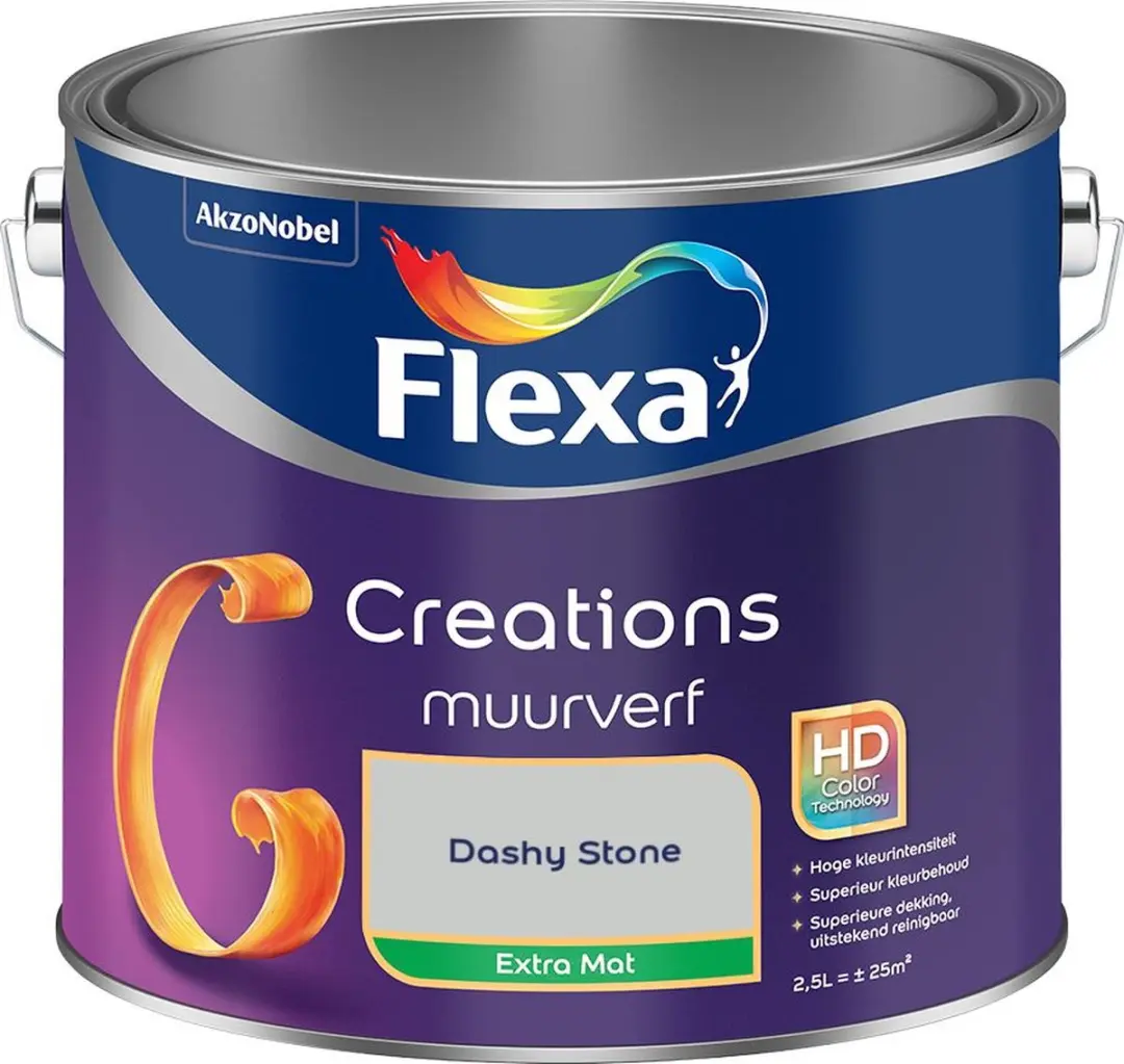 Flexa Creations Muurverf Extra Mat Dashy Stone 2,5L