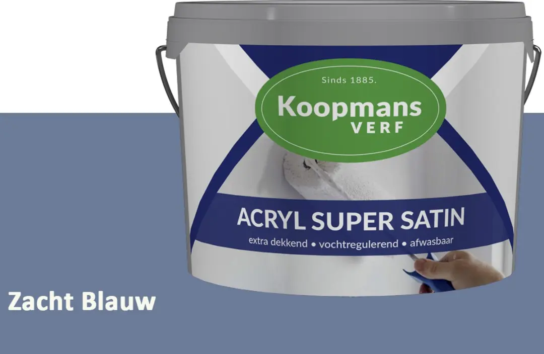 Koopmans Acryl Super Satin Zijdeglans Muurverf 10L