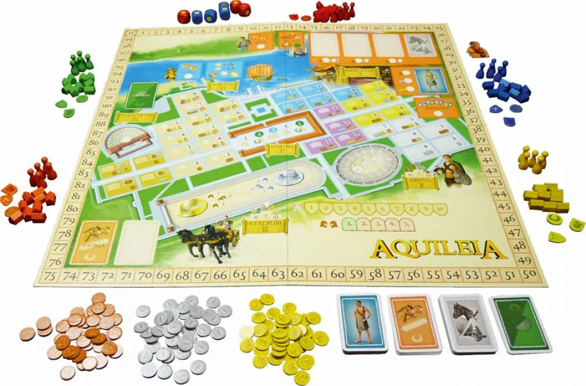 999 Games Aquileia Bordspel - 3-5 Spelers