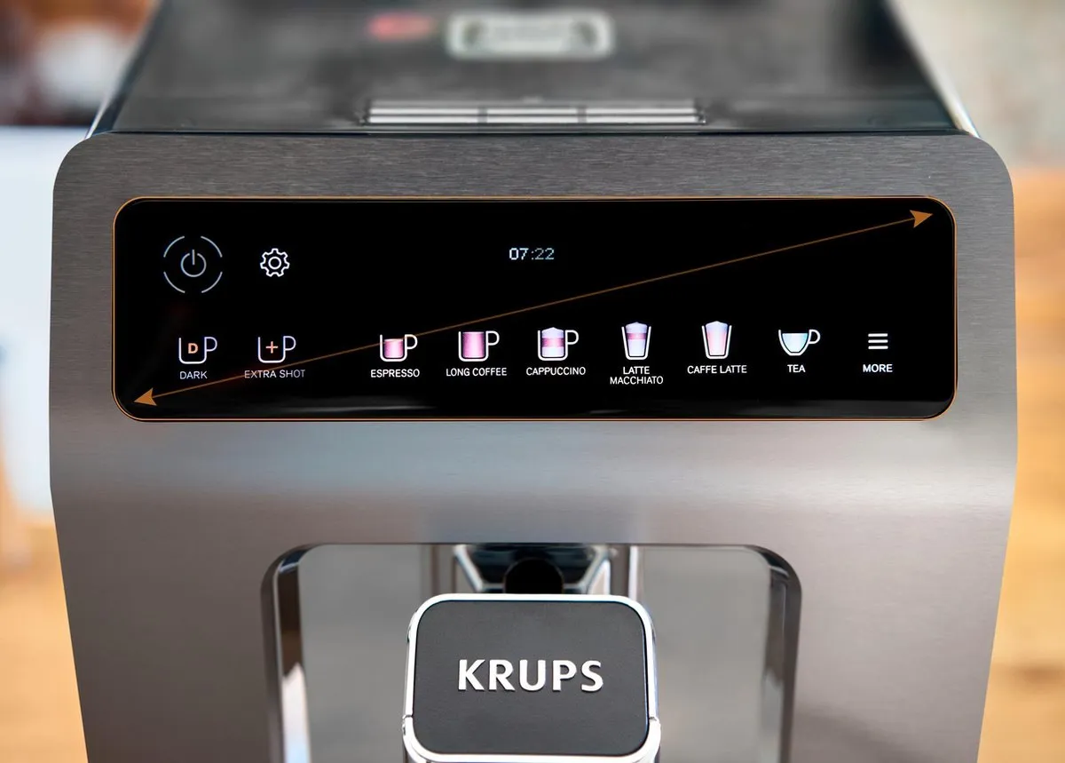 Krups Evidence+ EA894T Volautomatische Espressomachine - 19 Programma's - Titanium