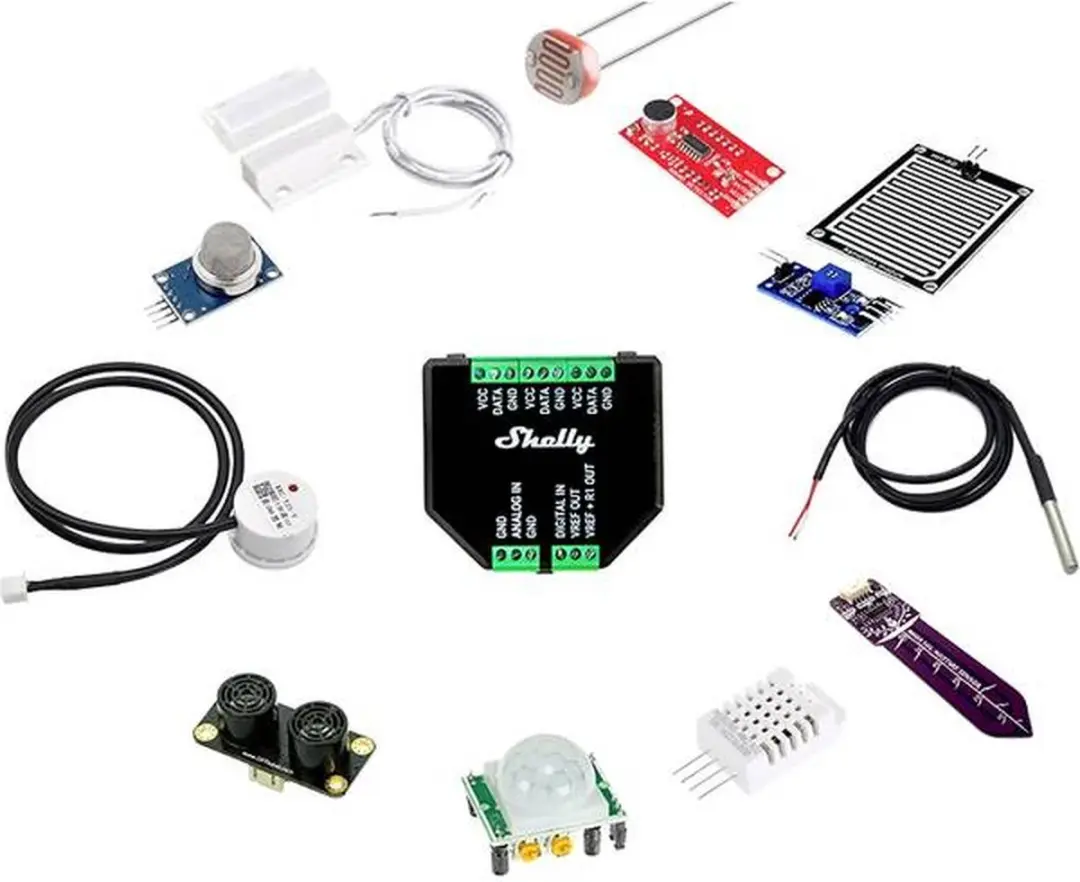 Shelly Plus Add-On Sensor Adapter 3800235266427 - Zonwering