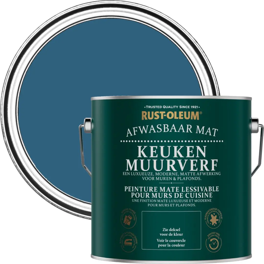 Rust-Oleum Blauw Keukenverf Kobalt 2,5L