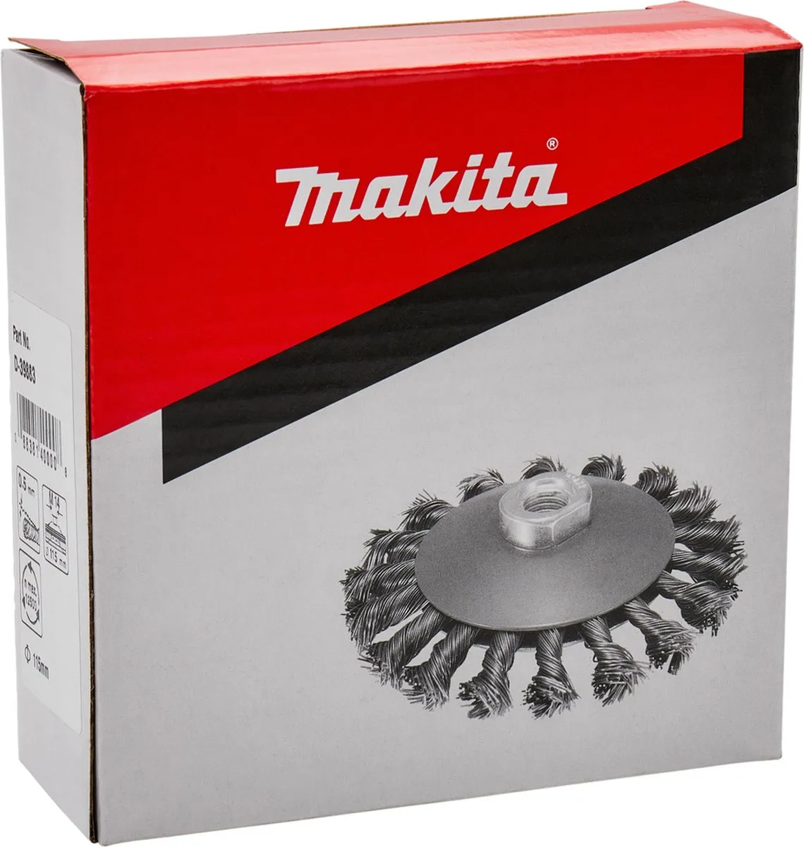 Makita Kegelborstel M14x115mm