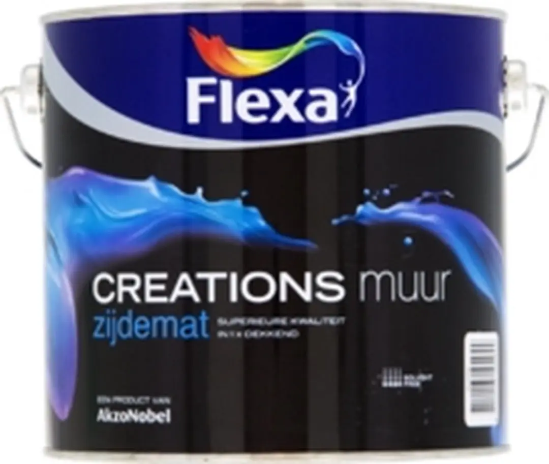 Flexa Creations Muurverf Zijdemat Lichtgrijs 2.5L