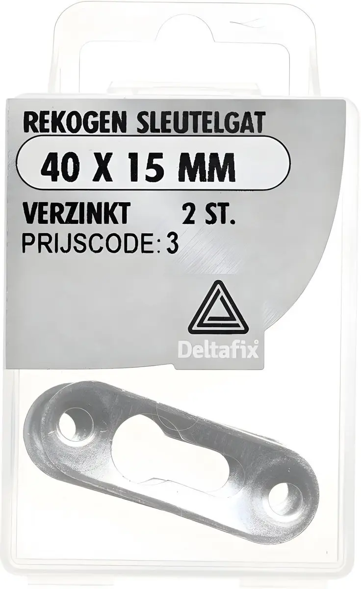 Deltafix Rekogen Sleutelgat 40x15mm