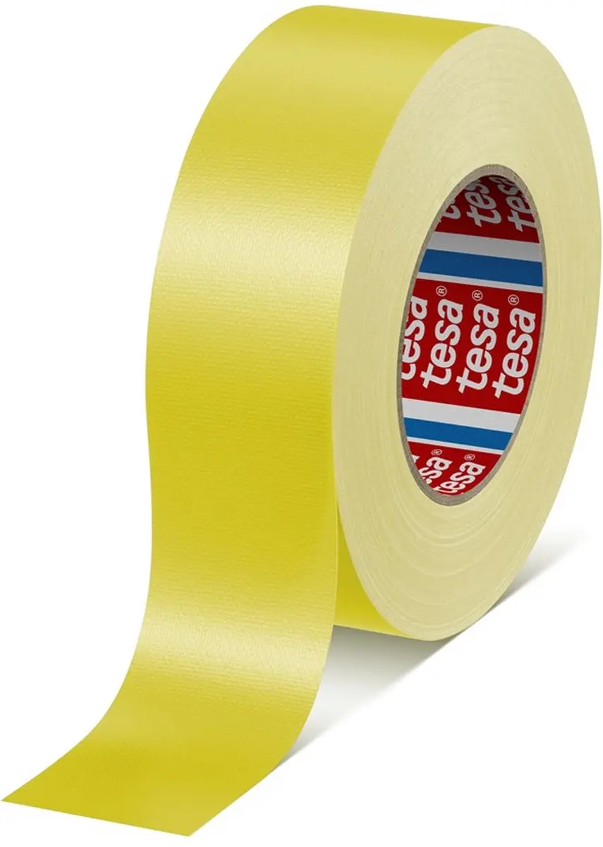 Tesa 4688 Ducttape Geel 50mm x 50m