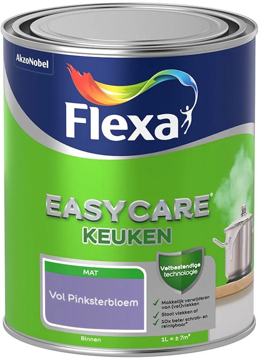 Flexa Easycare Keukenverf Vol Pinksterbloem 1L